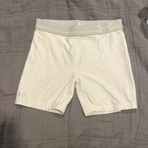 White under armour athletic shorts!